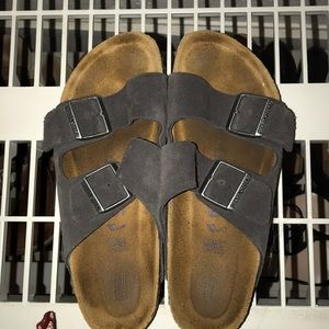 Black Birkenstock sandals